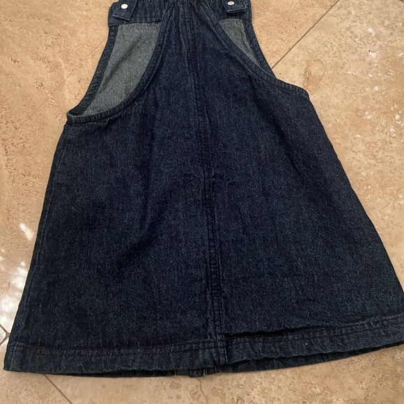 Girl's Max Studio Dark Denim Jumper Size 4T - Picture 6 of 8